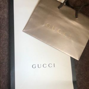 2 Gucci shopping bags authentic